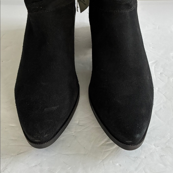 COLE HAAN Women's Maple Water Resistant Bootie Ankle Boot Black Suede Size 9 NWT - Picture 6 of 8
